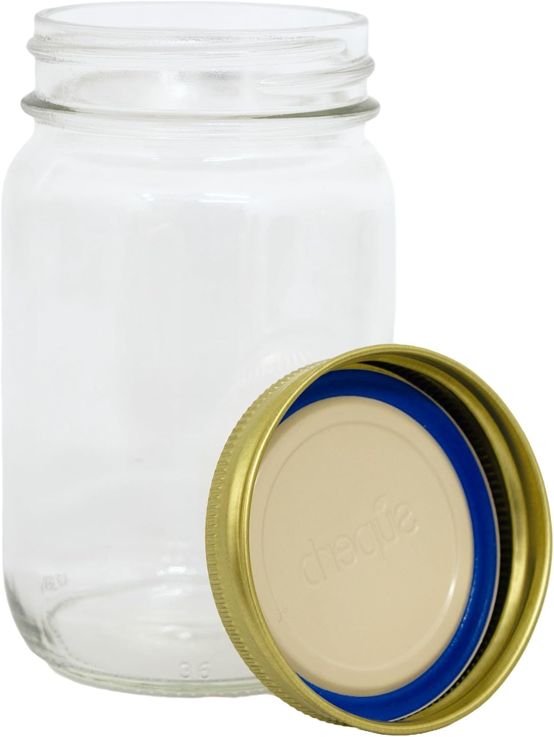 Glass Mason Jars 12-Piece Set