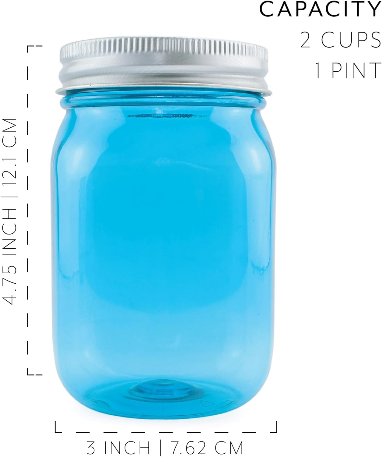4-Birds Coin Jar Managers Blue 4-Pack