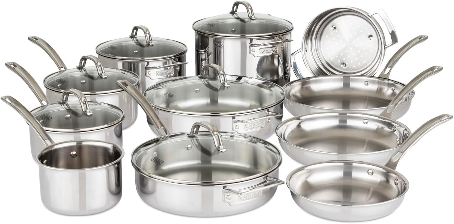 Viking 17-Piece Cookware Set
