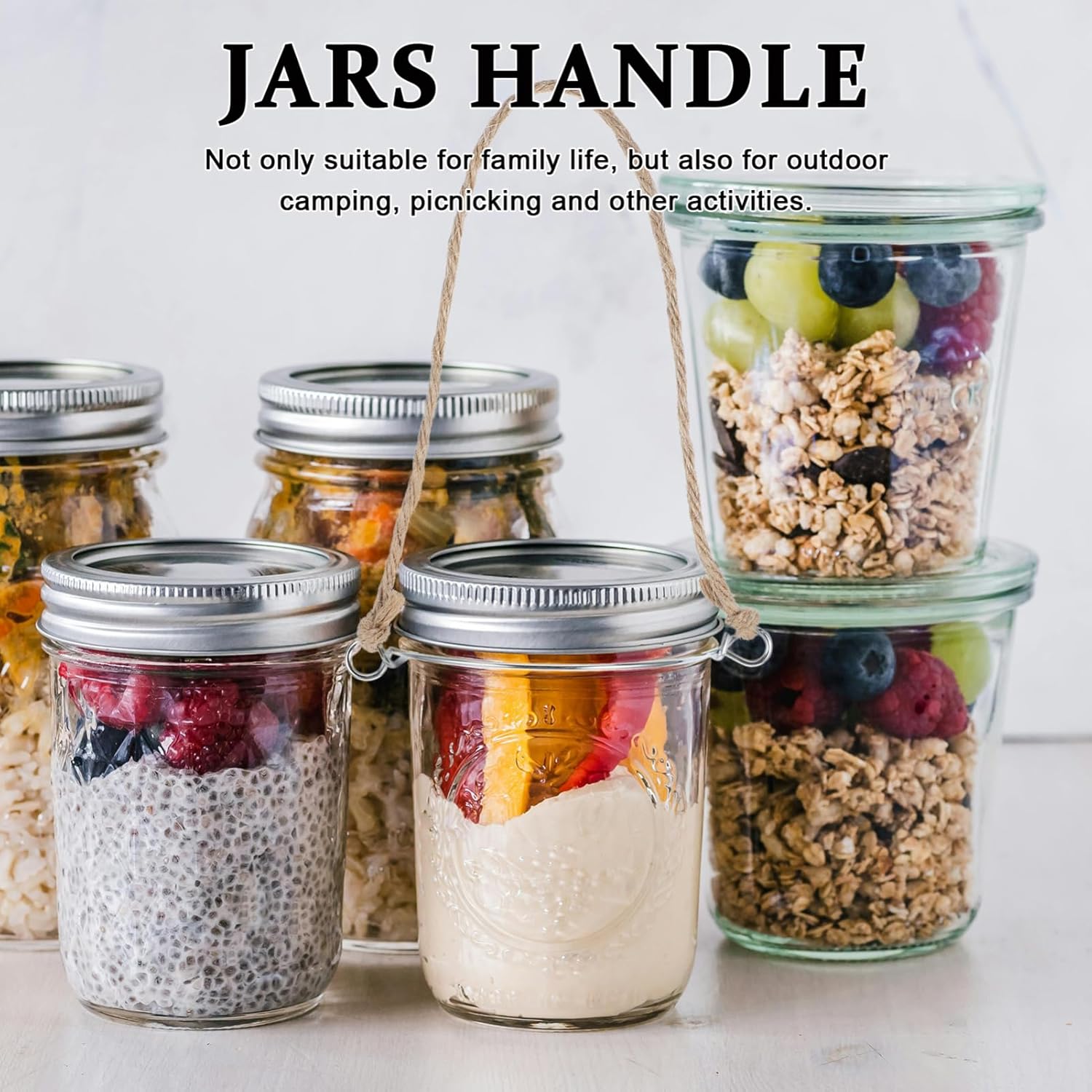 High-Quality Mason Jar Handles