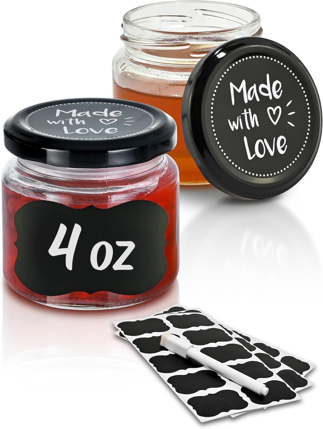 25-Piece Glass Jars Set