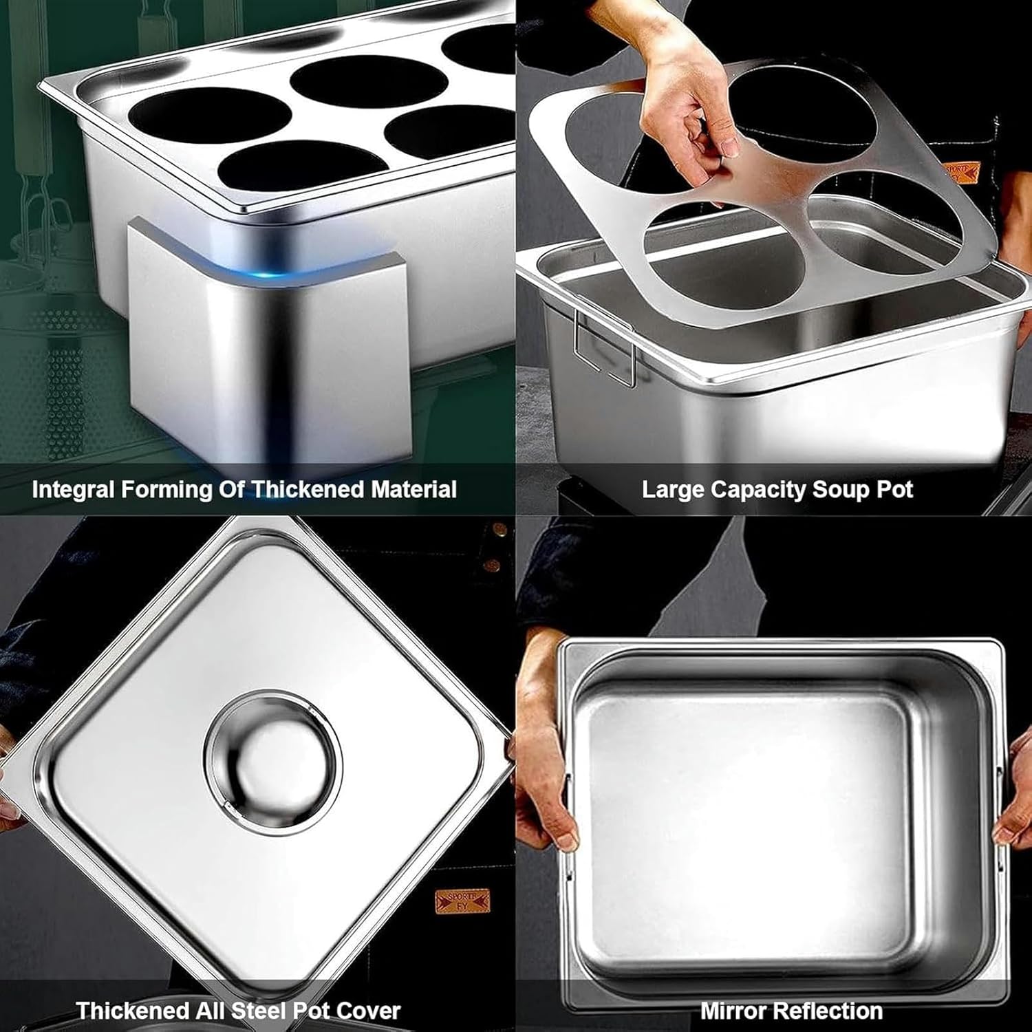 Stainless Steel Pasta Cooker Basket by BINGWANG
