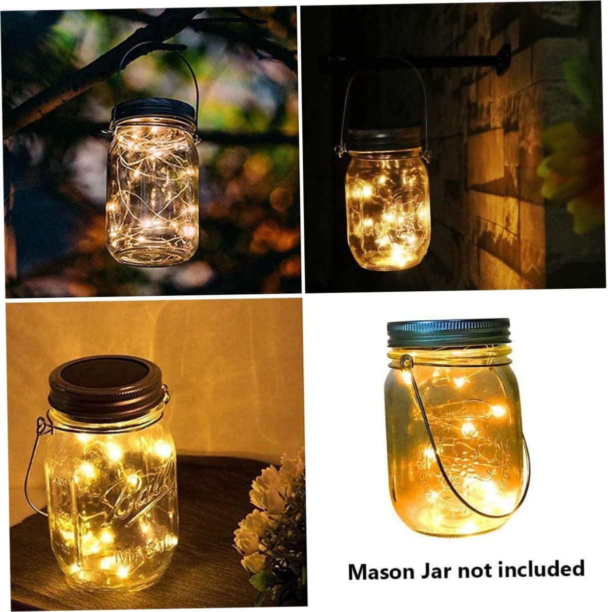 Sturdy Mason Jar Hook Hangers for 20 Pint Jars