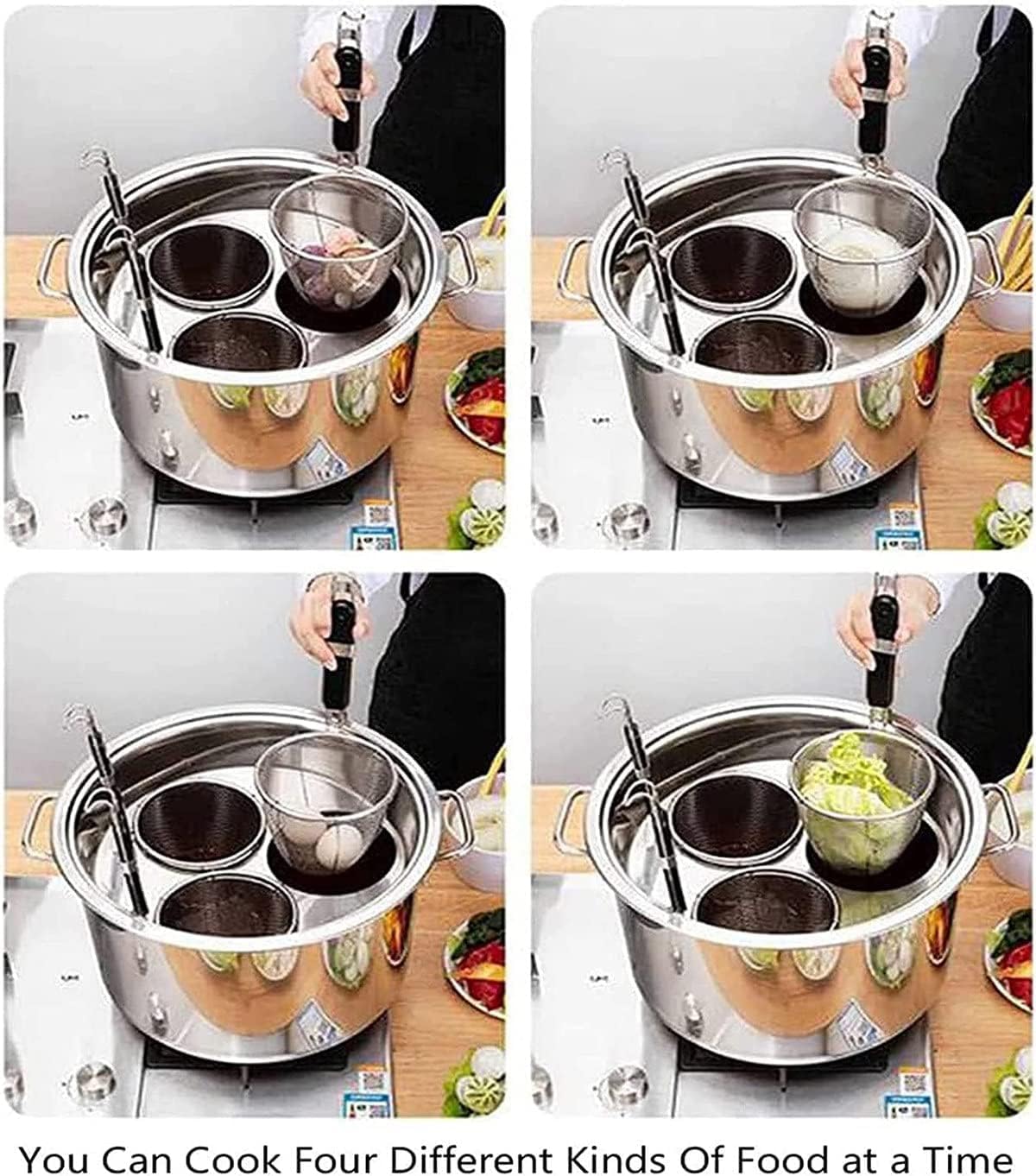 UNbit Pasta Pots Set with Strainer for Home Cooking