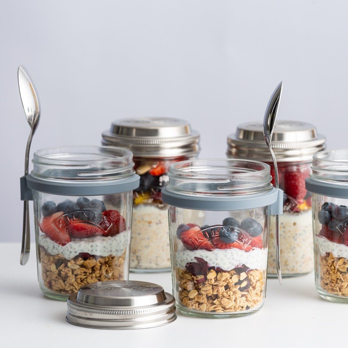 Kilner Glass Jar Set for Storage and Kitchen Use