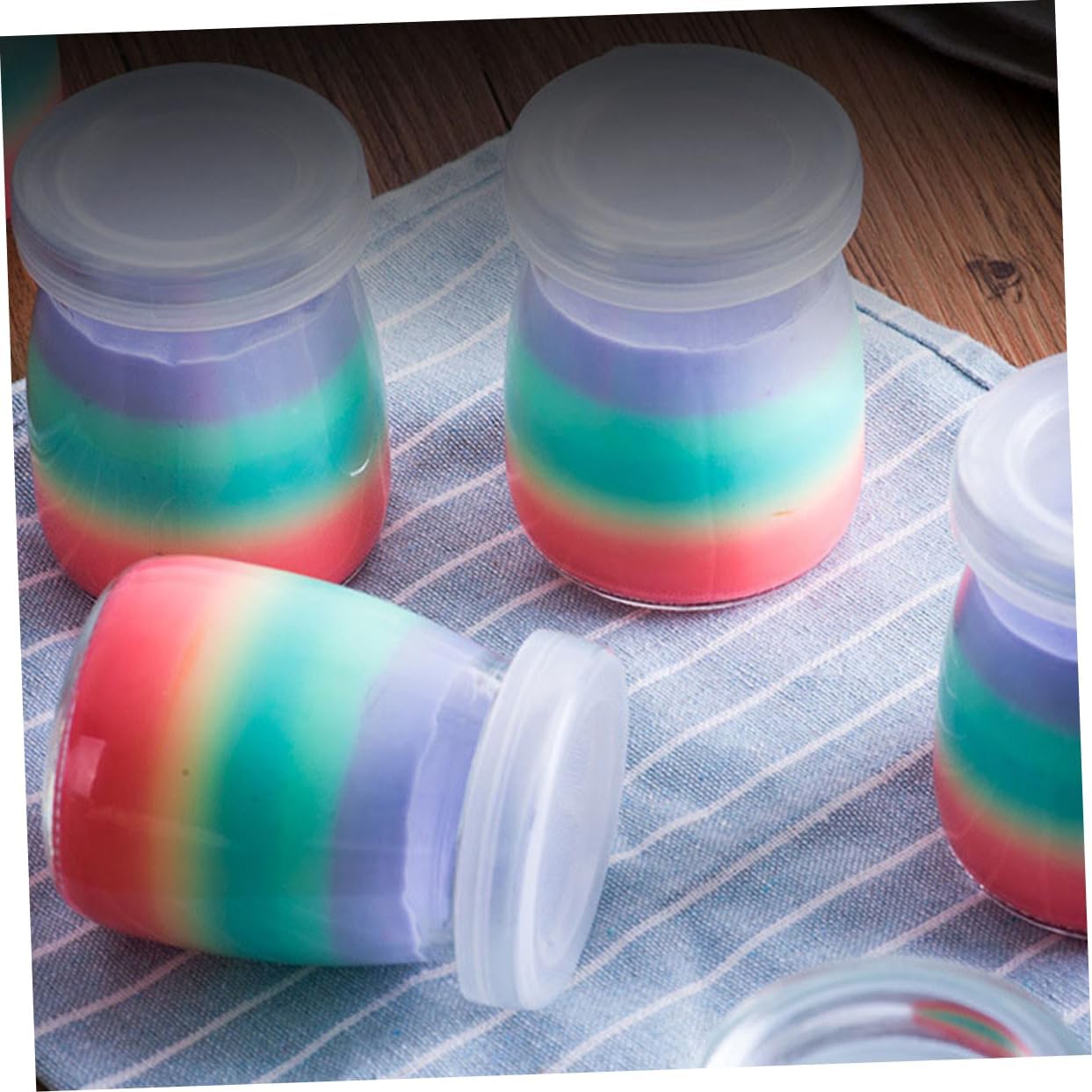 Gatuida Multiset Pudding Cups and Jam Jars 2 Sets
