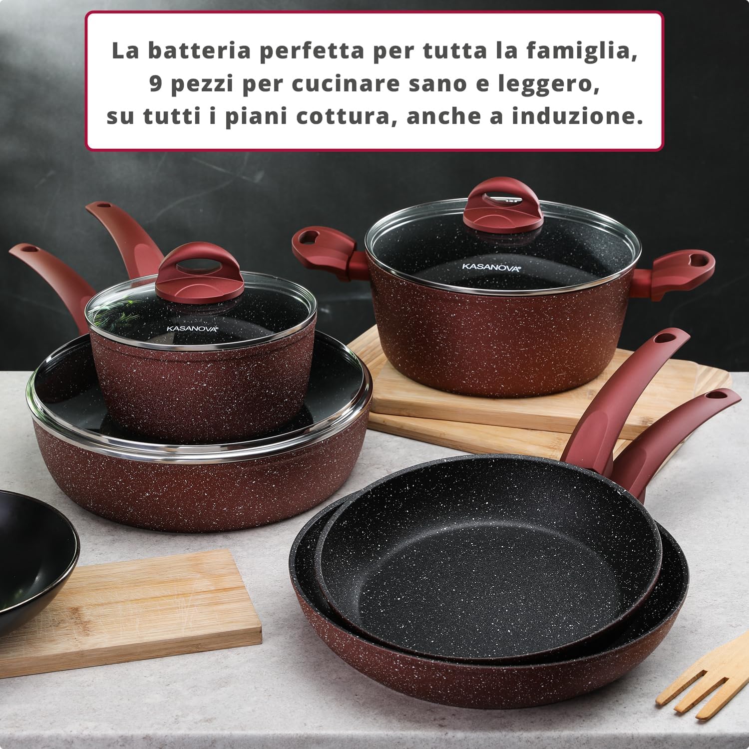 Vivid 8-Piece Cookware Set