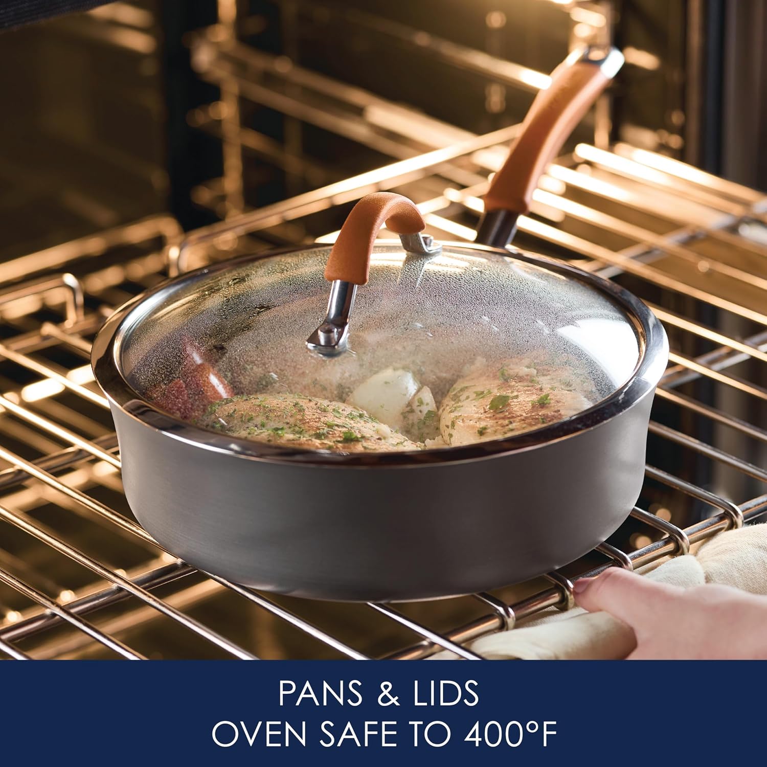 Rachael Ray Cucina Dishwasher Safe Cookware Set