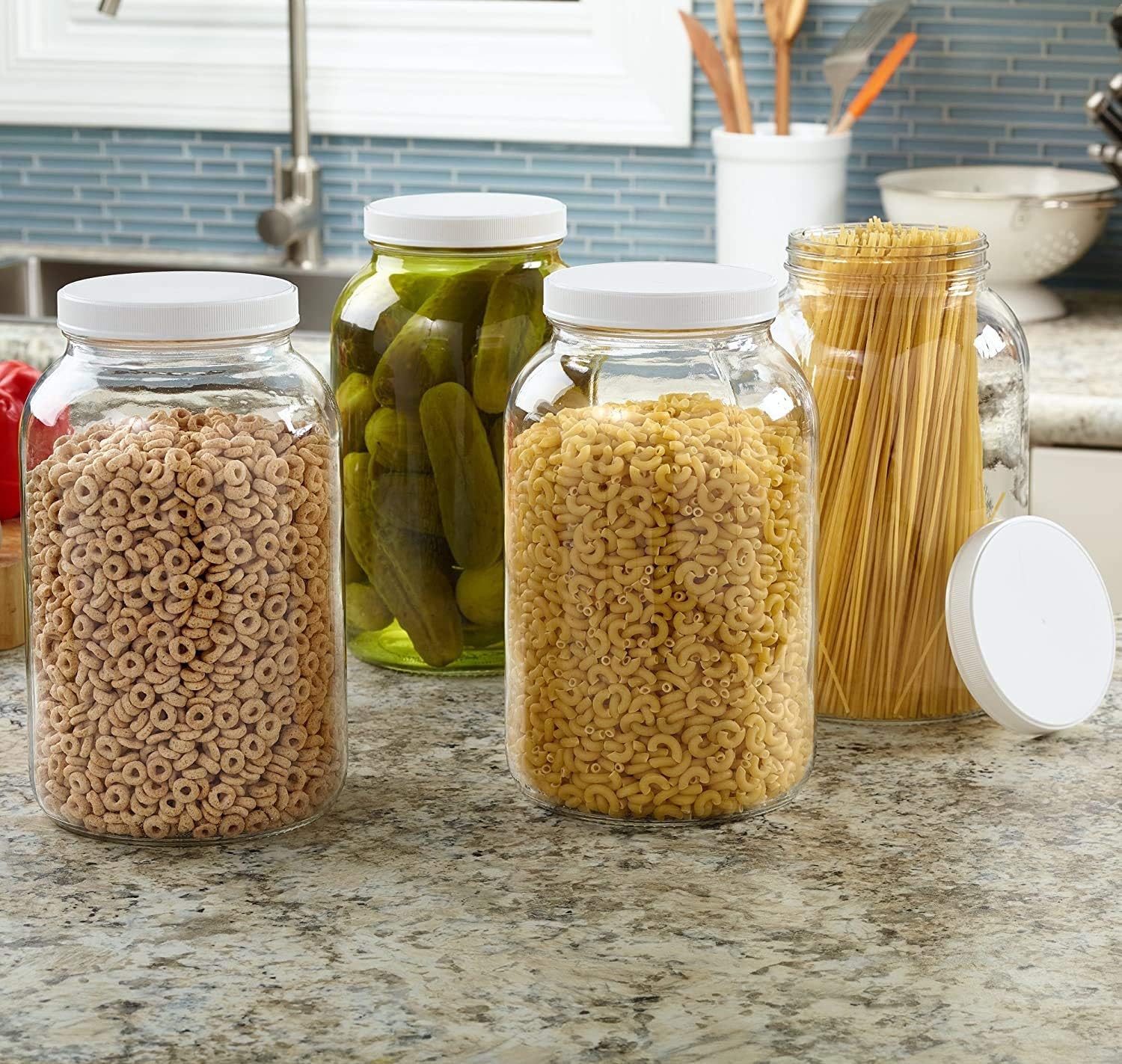 Parker Eight P8 Gallon Jar 2PK - Perfect for Ferments Pickles