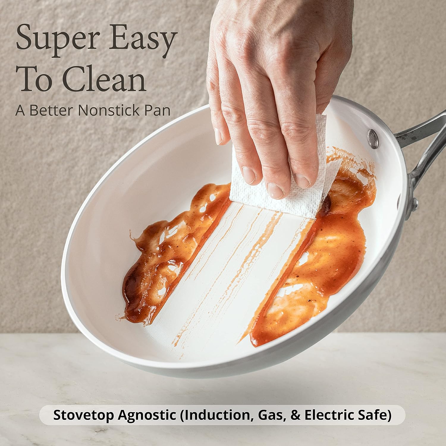 Nonstick Ceramic Cookware Set for Safe Delicious Cooking