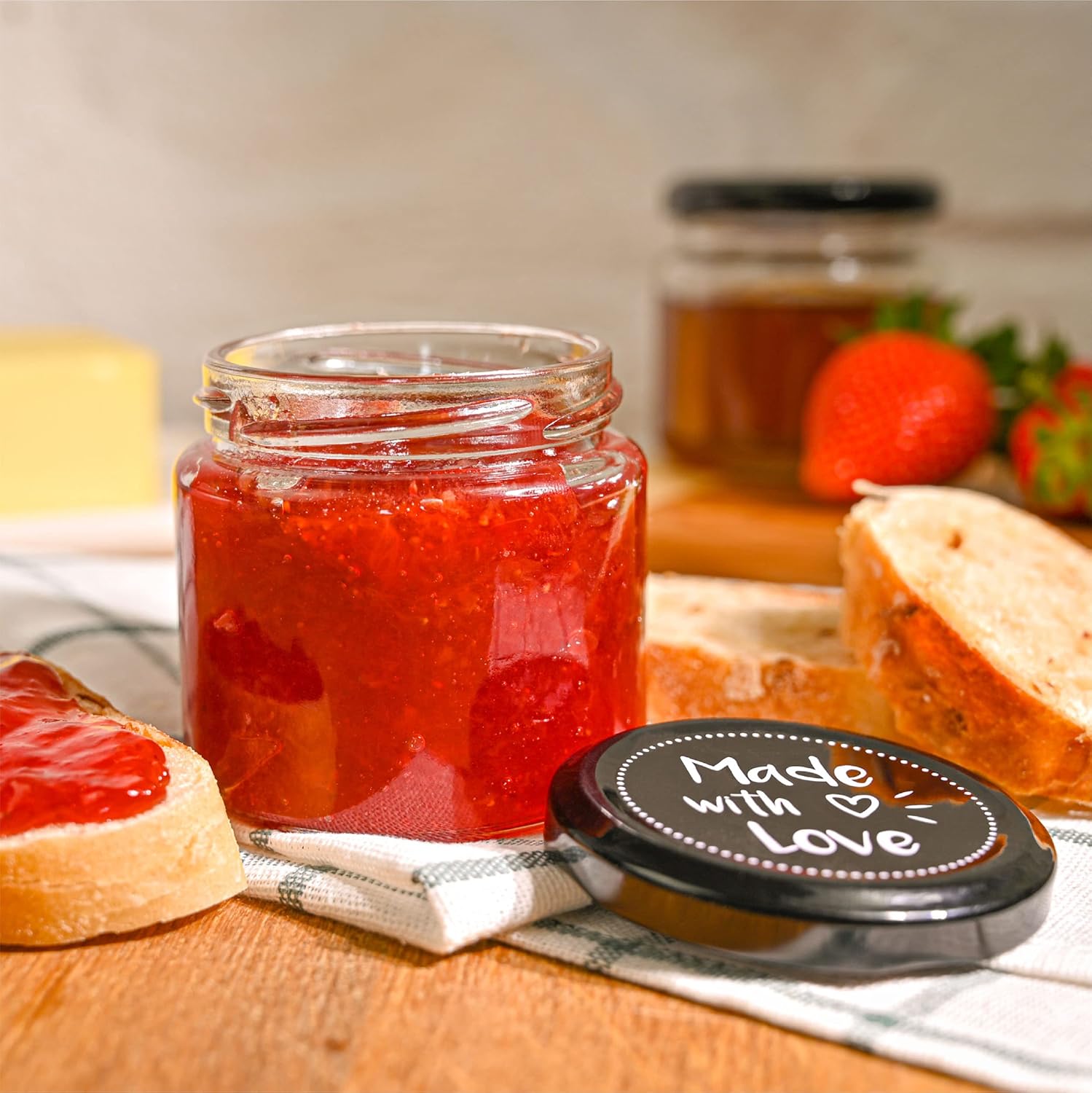 25-Piece Glass Jars Set