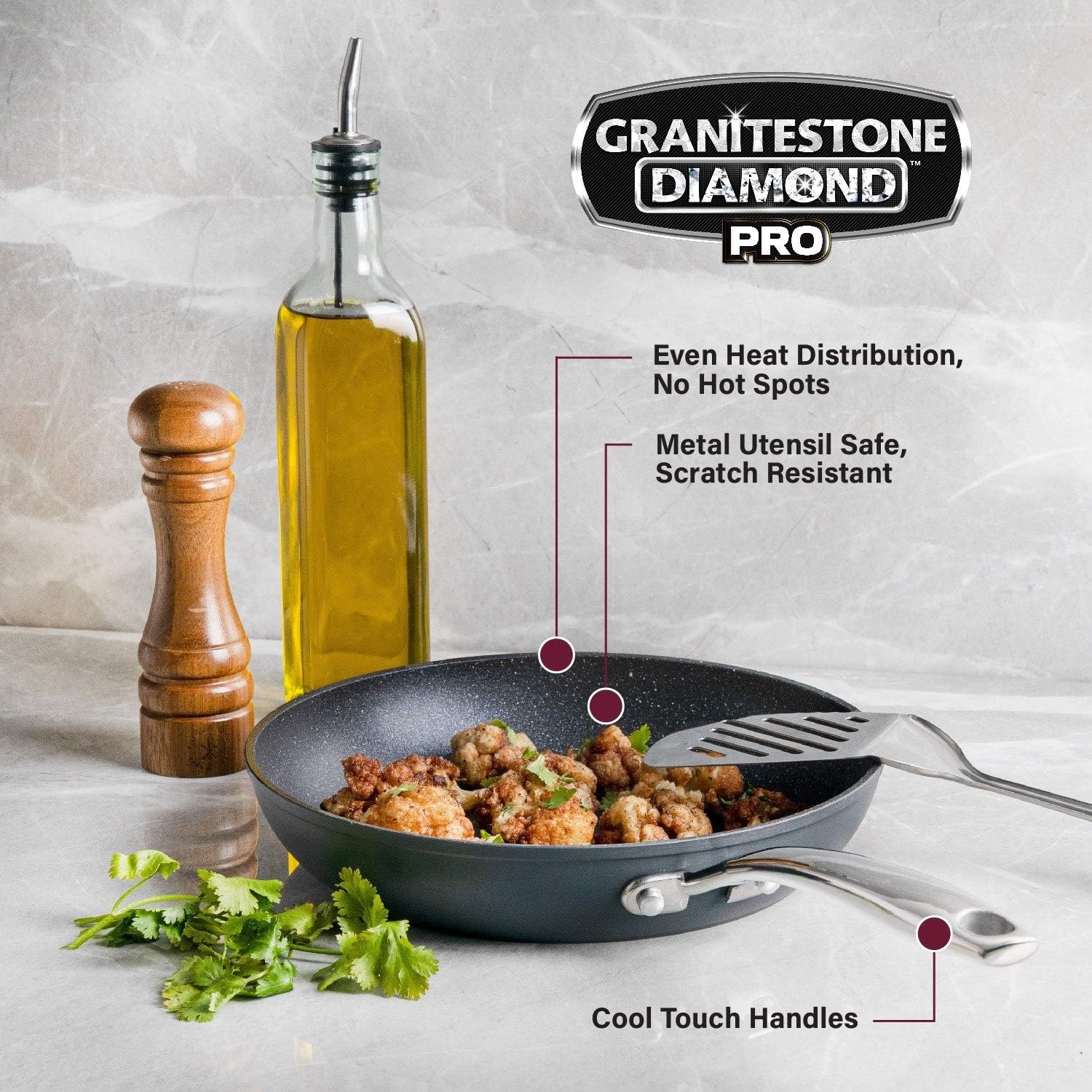 Granitestone Ultra-Nonstick Cookware Set
