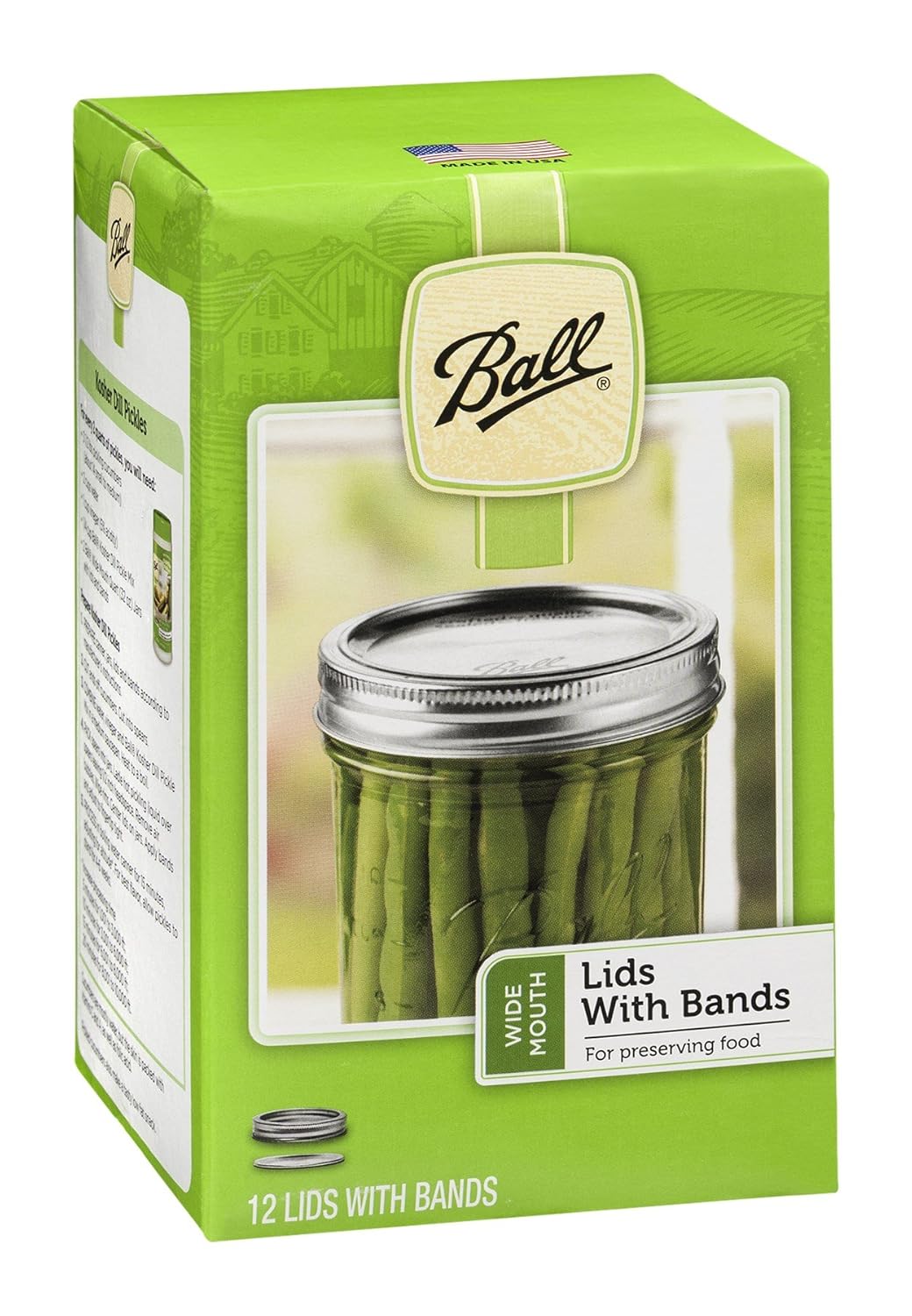 Ball lids are essential for home preservation