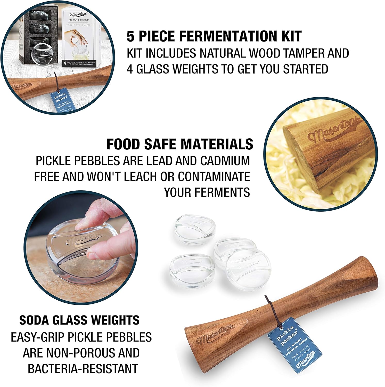Premium Canning Set for Easy Fermentation of Vegetables Pickles