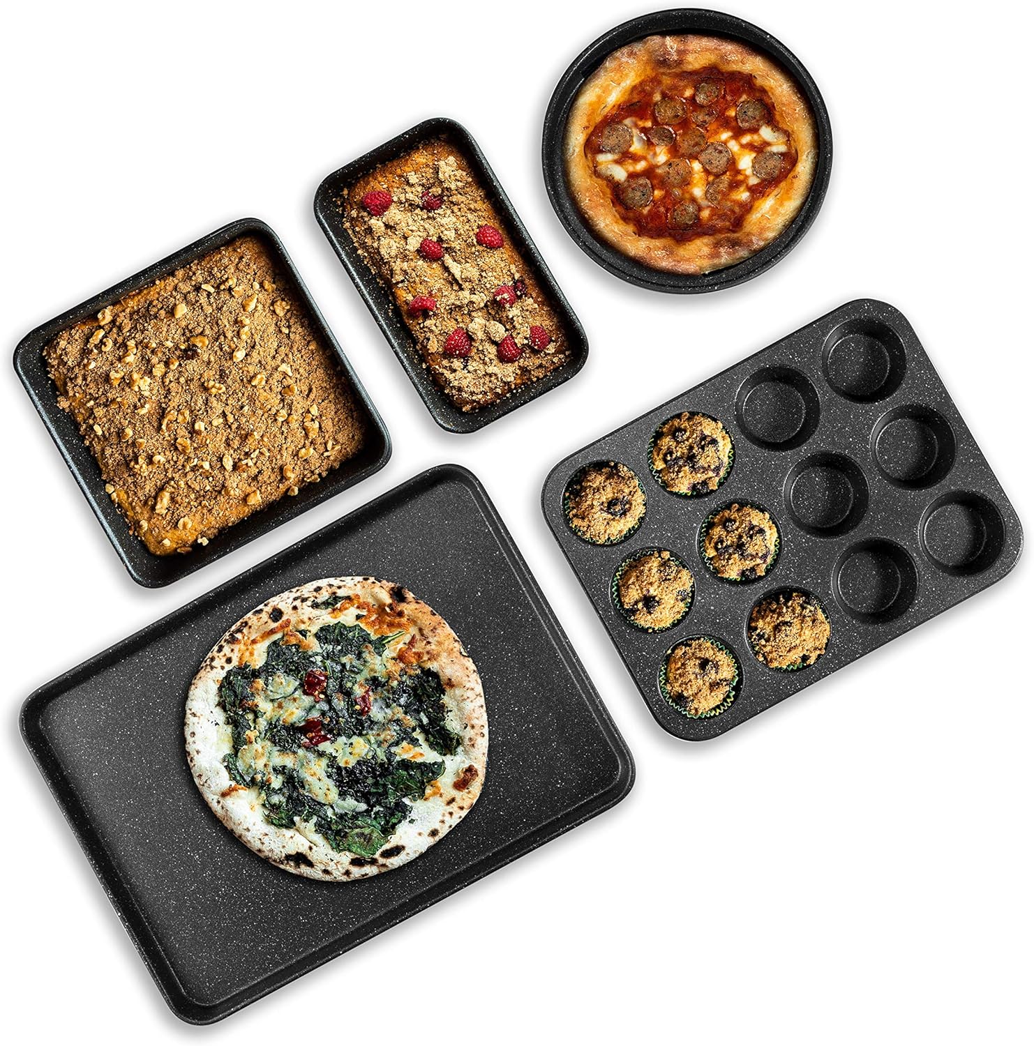 Granitestone Ultra-Nonstick Cookware Set