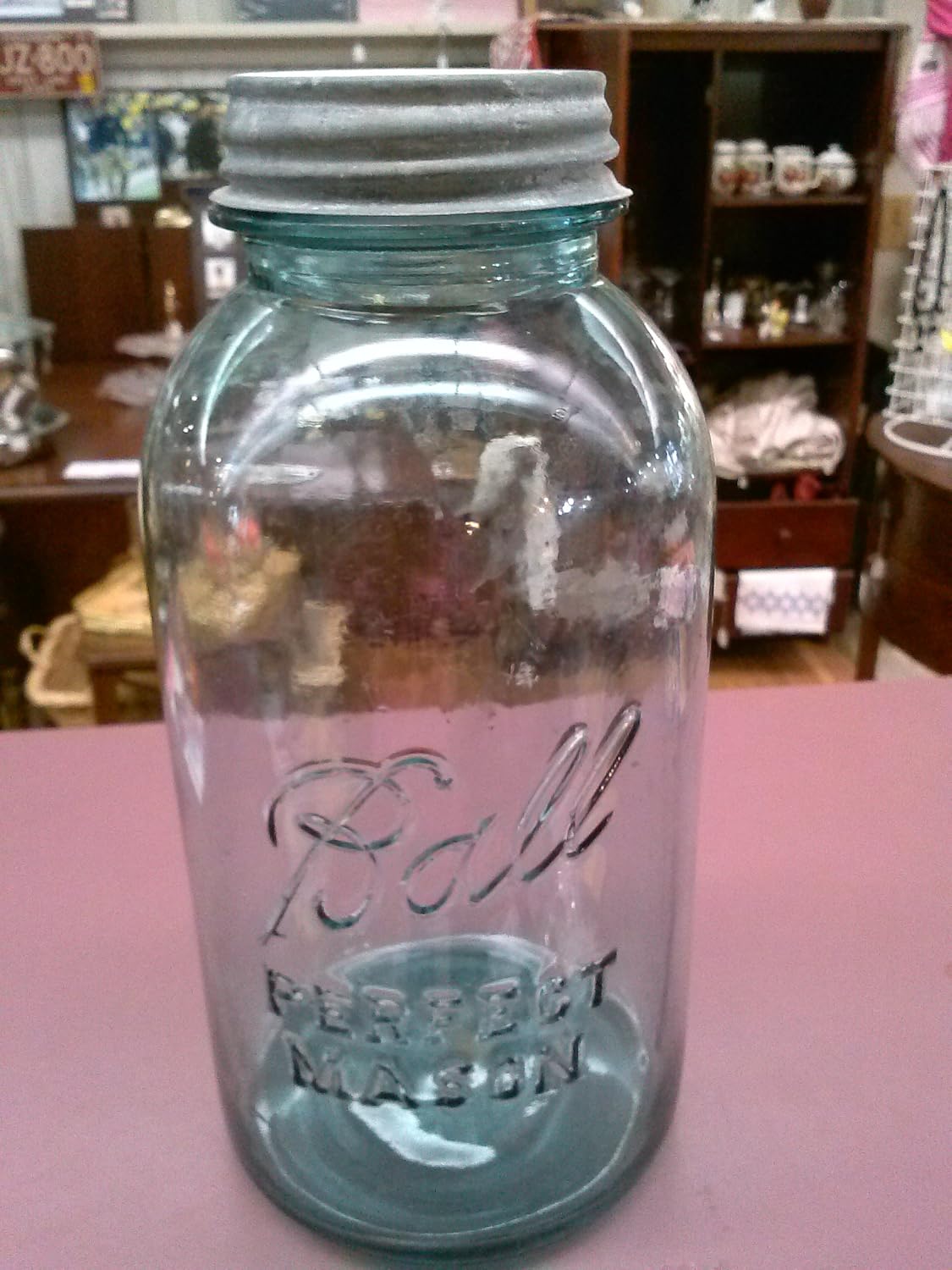 Vintage Mason Jar Display
