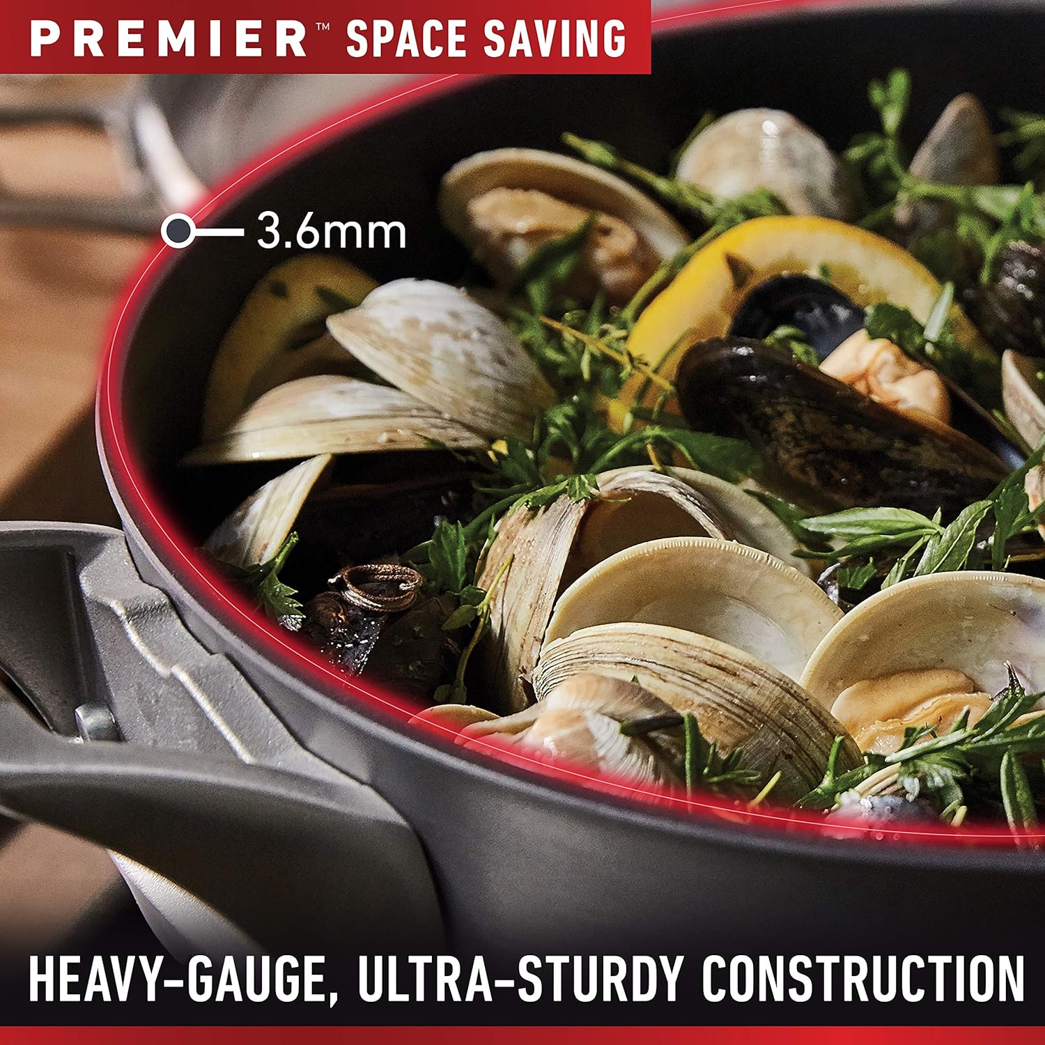 Calphalon Premier Space-Saving Cookware Set